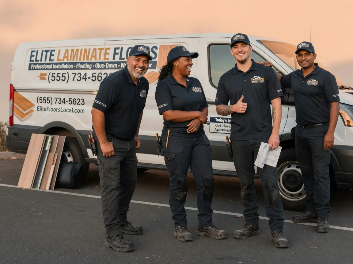 Laminate flooring installation company in Sterling, OK